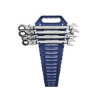 GearWrench 9903 - 4 Piece Metric Flex Head Combination Ratcheting GearWrench Completer Set