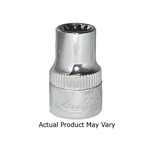K Tool International 20210 - Chrome Spline Socket 3/8