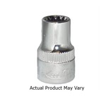 K Tool International 20216 - Chrome Spline Socket 3/8