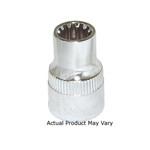 K Tool International 20709 - Chrome Spline Socket 3/8