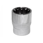 K Tool International 20716 - Chrome Spline Socket 3/8