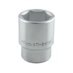 K Tool International 24138 - 3/4in. Drive Standard 6 Point Chrome Socket 1-3/16in.