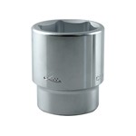 K Tool International 24144 - 3/4in. Drive Standard 6 Point Chrome Socket 1-3/8in.