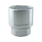 K Tool International 24156 - 3/4in. Drive Standard 6 Point Chrome Socket 1-3/4in.
