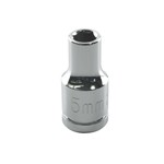 K Tool International 26105 - 1/4in. Drive Standard 6 Point Socket 5mm