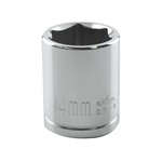 K Tool International 26114 - Chrome Socket, 1/4