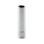 K Tool International 26208 - 1/4in. Drive Deep 6 Point Chrome Socket 8mm
