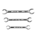 K Tool International 44003 - 3 Piece SAE Flare Nut Wrench Set