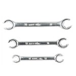 K Tool International 44500 - 3 Piece Metric Flare Nut Wrench Set
