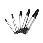 K Tool International 70040 - 5 Piece Spiral Screw Extractor Set