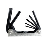 K Tool International 71400 - 7 Piece Folding SAE Hex Key Set