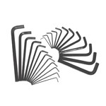 K Tool International 71425 - 25 Piece SAE and Metric Hex Key Set