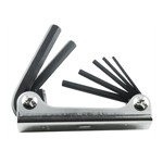 K Tool International 71475 - 7 Piece Folding Metric Hex Bit Set