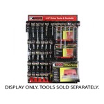 K Tool International OL0805 - Overlay for 1/4 Drive Tools & Sockets Display