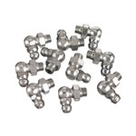 Lincoln Tool 5491 - Short Thread 90 Degree Grease Fittings, Card of 10