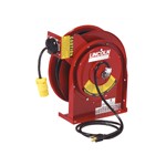 Lincoln Tool 91031 - Heavy Duty Extension Cord Reel with 20amp Receptacle