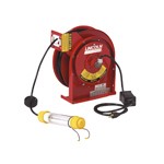 Lincoln Tool 91033 - Heavy Duty Reel with 50' Cord and Fluorescent Light