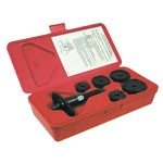 Lisle 25000 - 6 Piece Rear Disc Brake Caliper Tool
