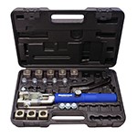 Mastercool 72300 - 45° Push Connect & Double Flaring Hydra-Flare Tool Set