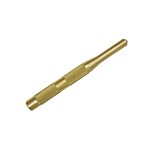 Mayhew Tools 25159 - Brass Punch Pilot 8MM X 1-1/8 X 4 ON .500 Round