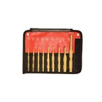 Mayhew Tools 61367 - 9 Piece Brass Pilot Punch