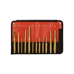 Mayhew Tools 61397 - 12 Piece Brass Punch and Scraper (Metric) Set