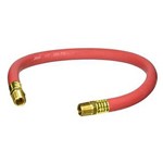 Milton Industries 681 - 2' Non-Swivel End Snubber Hose 1/2