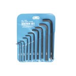 OTC Tools 7365 - 10 Piece Sae Hex Key Set 1/16-3/8