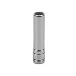 SK Hand Tool 44706 - 1/4in. Drive Deep 12 Point Socket 7mm