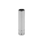 SK Hand Tool 44708 - 1/4in. Drive Deep 12 Point Socket 9mm