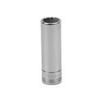 SK Hand Tool 44710 - 1/4in. Drive Deep 12 Point Socket 11mm 