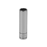 SK Hand Tool 44912 - 1/4in. Drive Deep 12 Point Socket  3/8in. 