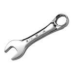 SK Hand Tool 88024 - 12 Point SuperKrome Short Combination Wrench 3/4