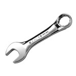 SK Hand Tool 88119 - 12 Point SuperKrome Short Combination Wrench 19mm 