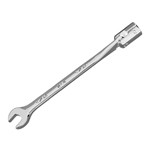 SK Hand Tool 88919 - 12 Point SuperKrome Metric Flex Combination Wrench 19mm