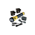 Streamlight 76014 - PolyStinger Rechargeable Flashlight with AC/DC Charger and 2 Holders