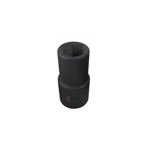 Sunex Tools 5529 - #5 Spline Drive Fractional Thin Wall Impact Socket 1-1/4