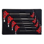 Sunex Tools 9858M - 8 pc. T Handle, Hex, Metric Hex Key Set