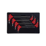 Sunex Tools 9859 - 9 Pc. T Handle, Hex, SAE Hex Key Set