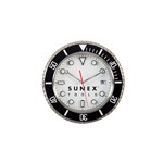 Sunex Tools SUNCLK16 - Sunex Stainless Steel Shop Clock