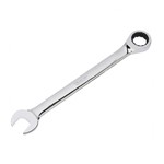 Titan Tools  12519 - Combination Ratcheting Wrench, 19mm Ratcheting Box End and Standard Open End