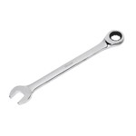 Titan Tools  12527 - Combination Ratcheting Wrench, 30mm Ratcheting Box End and Standard Open End