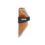 Titan Tools  12734 - 10 Piece 5-Lobe Tamper Resistant L-Shaped Wrench Set