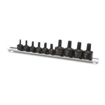 Titan Tools  16142 - 10 Piece Stubby Star Bit Socket Set