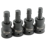 Titan Tools  44101 - 4 Piece 3/4