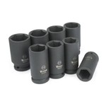Titan Tools  44300 - 8PC 3/4 IN. DR SAE Deep Impact Socket Set