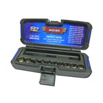 Vim Tool IMPACT-SFP6 - 10 Piece Half Cut, Flat and Phillips Head Screwdriver Set - 3/8