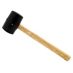 Wilmar 1129 - 8oz Wood Handle Rubber Mallet