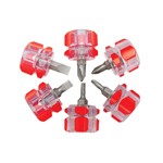 Wilmar 1420 - 6pc Mini Stubby Screwdriver Set