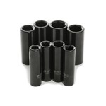 Wilmar M595DB - 8pc 3/8 Dr Met Deep Imp Socket Set